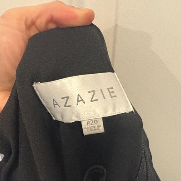 Azazie Black Maxi Dress - Picture 3 of 5